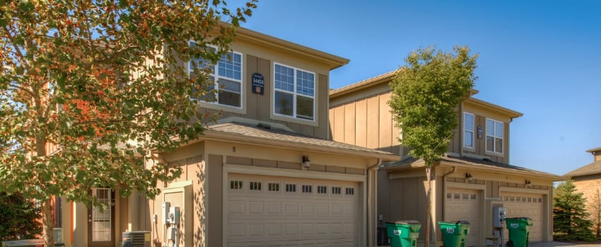 Exterior of apartment in Zionsville